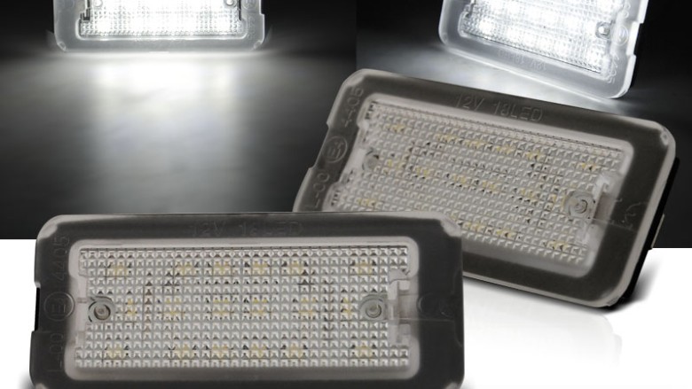 LED svjetla registarske pločice / Fiat 500 (2007-2015), PRFI01