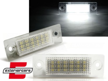 LED svjetla registarske pločice / VW Caddy Golf Plus Jetta Passat B5.5 Touran Passat B6 karavan Transporter T5 ŠKODA Superb, PRVW03