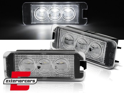 LED svjetla registarske pločice / VW Golf 4 5 6 7 Passat B6 Passat CC New Beetle Eos Phaeton Lupo Polo Scirocco, PRVW07