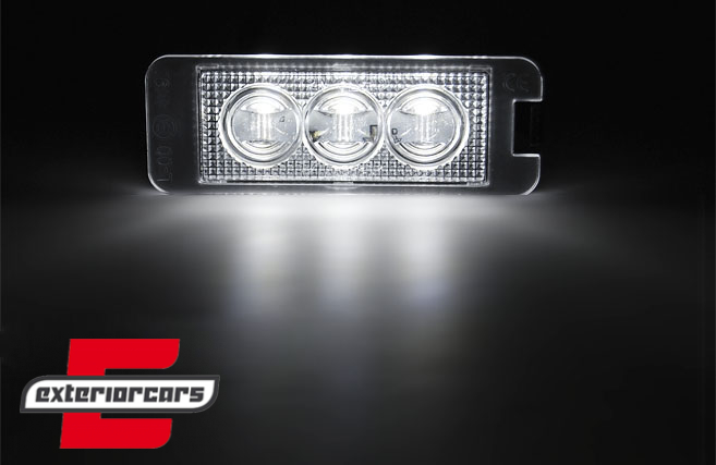 LED svjetla registarske pločice / VW Golf 4 5 6 7 Passat B6 Passat CC New Beetle Eos Phaeton Lupo Polo Scirocco, PRVW07