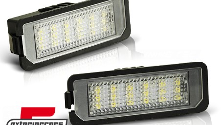LED svjetla registarske pločice / VW Golf 4 5 Hatchback Passat B6 New Beetle Eos Phaeton Lupo Polo, PRVW01