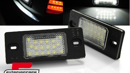 LED svjetla registarske pločice / VW Touareg Tiguan Bora Golf 4 5 karavan Passat B5.5 PORSCHE Cayenne, PRVW06