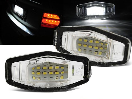 LED svjetla registarske tablice / Honda Civic (2001-2012) City (2003-2009) Legend (1999-2004) Accord (2003-2008), PRHO01