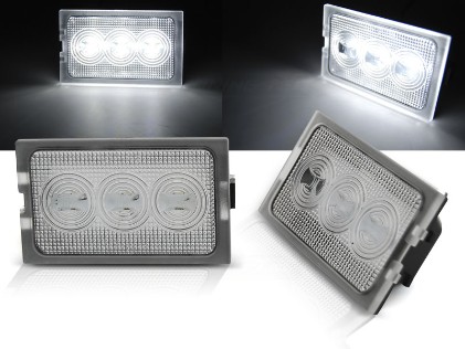 LED svjetla registarske tablice / Land Rover Discovery (2004-2016) Freelander (2006-2014) Range Rover Sport (2005-2012), PRLR01