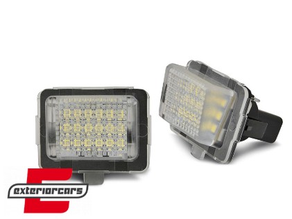 LED svjetla registarske tablice / MERCEDES W204 W205 W212 W221 W222 C117, PRME12
