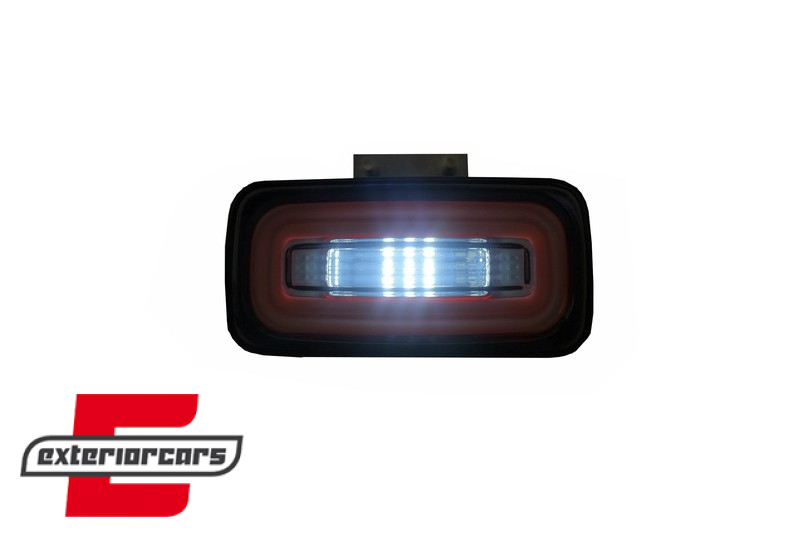LED svjetla za maglu u stražnjem braniku LightBar (smoke) / Mercedes G-klasa W463 (1989-2015), FLMBW463LBS