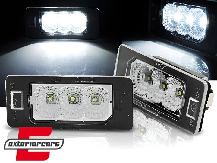LED svjetla za registarske tablice / BMW serije 1 3 4 5 X3 F25 X5 E70 X5 F15 X6 E71 E72, PRBM07