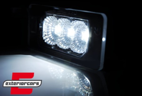 LED svjetla za registarske tablice / BMW serije 1 3 4 5 X3 F25 X5 E70 X5 F15 X6 E71 E72, PRBM07