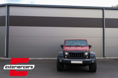 LED žmigavci u prednjoj masci (smoke) / JEEP Wrangler JK (2007-2016), SMJEWJK