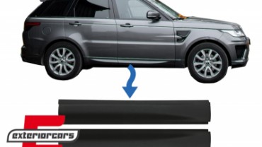 Letvice donjih prednjih vrata (crna) / Land Rover Range Rover Sport L494 (2013-2022), LBR14032
