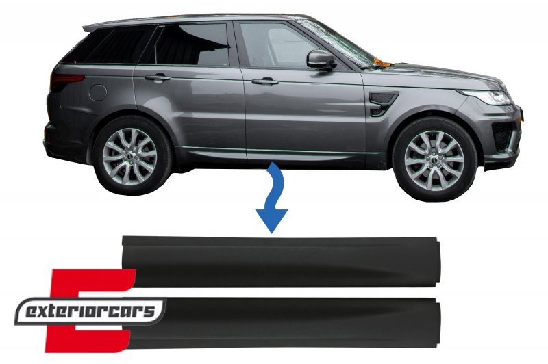 Letvice donjih prednjih vrata (crna) / Land Rover Range Rover Sport L494 (2013-2022), LBR14032