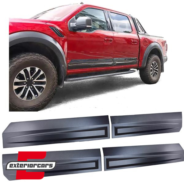 Letvice vrata široke (crna) / Ford F150 (2014-2020), 43186
