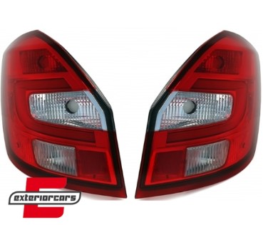 LightBar stražnja svjetla (crvena/chrome), SK006-BERE2