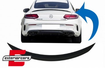 Lip bunkera AMG dizajn (mat crna) / Mercedes C-klasa Coupe C205 (2014-2019), TSMBC205