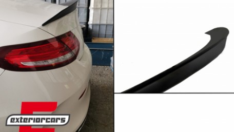 Lip bunkera AMG dizajn (mat crna) / Mercedes C-klasa Coupe C205 (2014-2019), TSMBC205