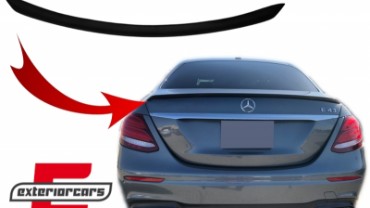 Lip bunkera AMG dizajn (mat crna) / Mercedes E-klasa W213 (2016-2023), TSMBW213