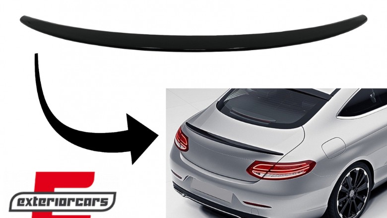 Lip bunkera AMG dizajn (piano crna) / Mercedes C-klasa Coupe C205 (2014-2019), GCP-2058511