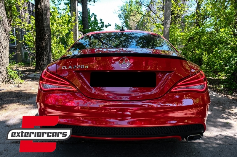 Lip bunkera AMG dizajn (piano crna) / Mercedes CLA C117 W117 (2013-2018), GCP-117300
