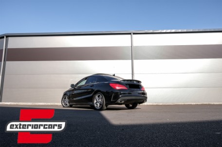 Lip bunkera AMG dizajn (piano crna) / Mercedes CLA C117 W117 (2013-2018), TSMBW117PB