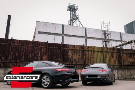 Lip bunkera AMG dizajn (piano crna) / Mercedes E-klasa C238 Coupe (2016-), TSMBC238PB