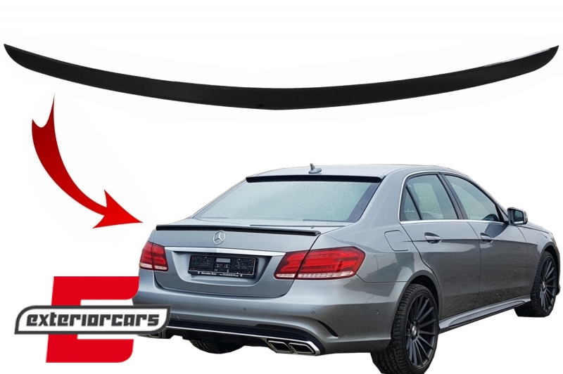 Lip bunkera AMG dizajn (piano crna) / Mercedes E-klasa W212 (2009-2016), TSMBW212AMGPB