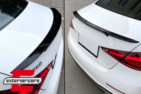 Lip bunkera B-dizajn (piano crna) / Mercedes C-klasa W206 limuzina (2021-), TSMBW206B