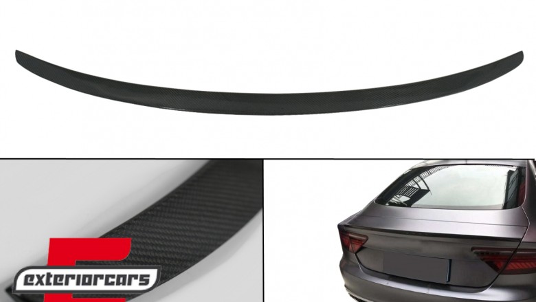 Lip bunkera (carbon) / AUDI A7 4G8 S7 RS7 (2011-2017), TSAUA74GRSC