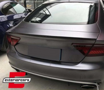 Lip bunkera (carbon) / AUDI A7 4G8 S7 RS7 (2011-2017), TSAUA74GRSC