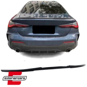 Lip bunkera Ducktail dizajn (piano crna) / BMW serije 4 G22 G23 coupe cabrio (2020-), 42032SET