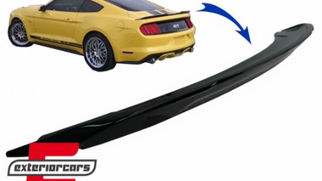 Lip bunkera GT350 dizajn (piano crna) / Ford Mustang Mk6 VI (2015-2022), TSFMUGT