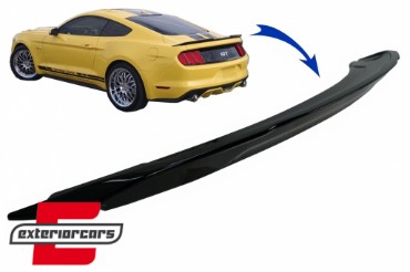 Lip bunkera GT350 dizajn (piano crna) / Ford Mustang Mk6 VI (2015-2022), TSFMUGT