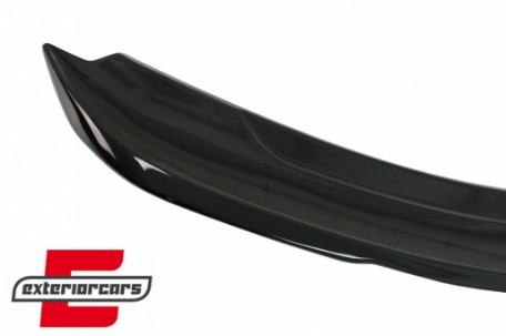 Lip bunkera GT350 dizajn (piano crna) / Ford Mustang Mk6 VI (2015-2022), TSFMUGT