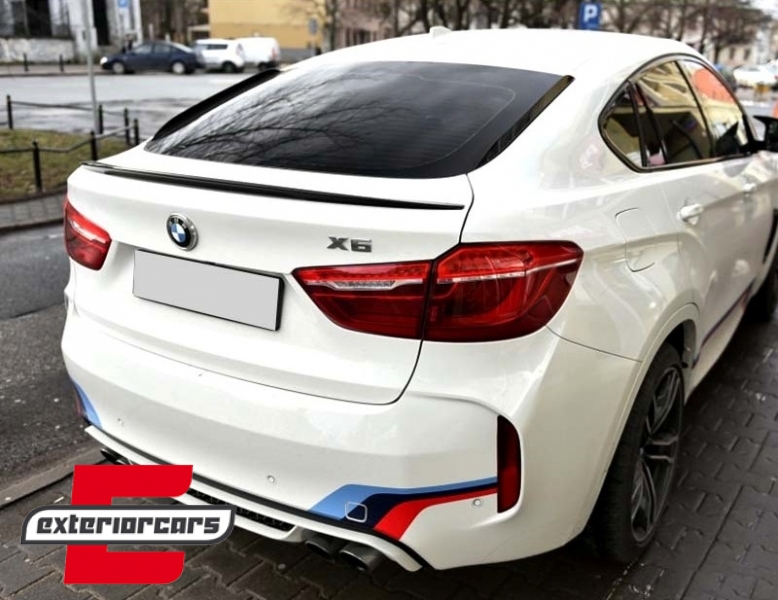 Lip bunkera M paket dizajn (piano crna) / BMW X6 F16 (2014-2019), 39975SET