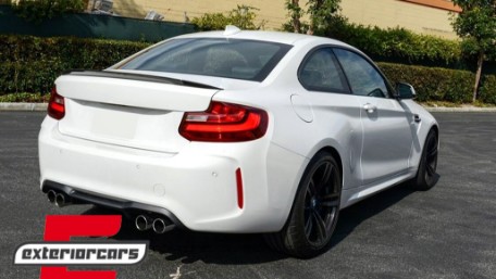 Lip bunkera M2 dizajn (piano crna) / BMW serije 2 F22 F87 M2 Coupe (2012-2021), 39826SET