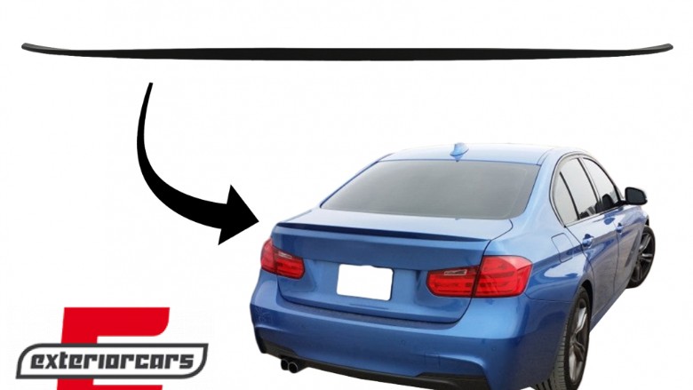 Lip bunkera M3 dizajn (mat crna) / BMW serije 3 F30 (2010-2019), TSBMF30M3MB