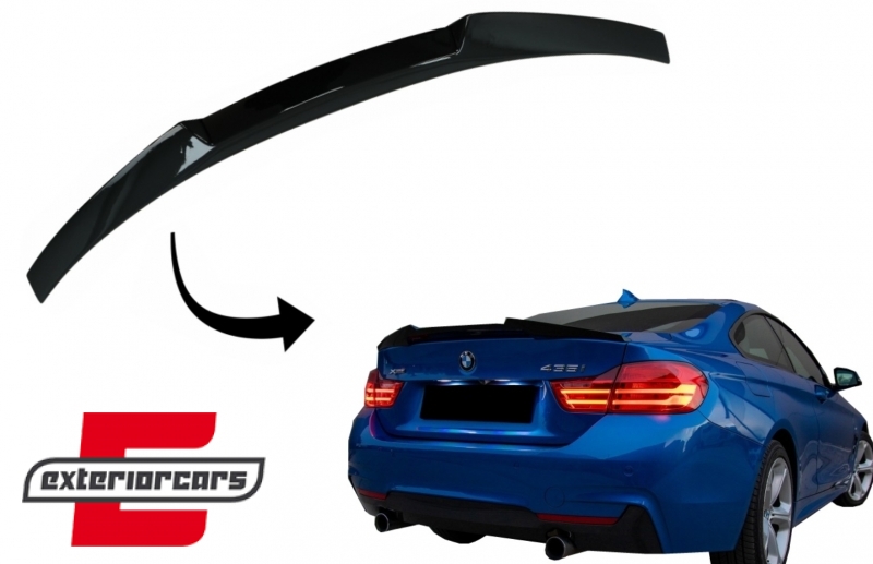 Lip bunkera M4 CS dizajn (piano crna) / BMW serije 4 Coupe F32 (2013-2019), TSBMF33M4CSPB