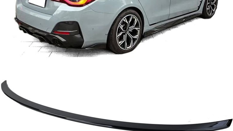 Lip bunkera Performance dizajn (piano crna) / BMW serije 4 G26 i4 G26 BEV (2021-) Gran Coupe, 42137SET