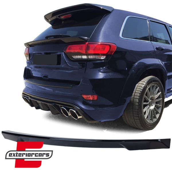 Lip bunkera Performance dizajn (piano crna) / Jeep Grand Cherokee WK2 (2014-2020), 42344SET