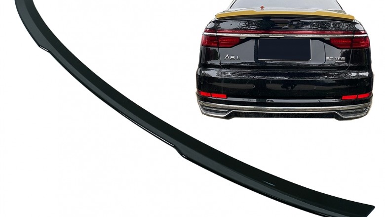 Lip bunkera (piano crna) / Audi A8 D5 4N limuzina (2018-2022), TSAUA8D5