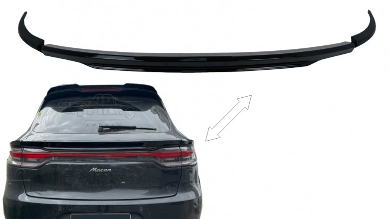 Lip bunkera (piano crna) / Porsche Macan Facelift SUV 95B (2018-2021), TSPOMAFM