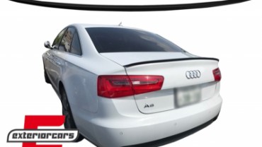 Lip bunkera S-line dizajn (mat crna) / Audi A6 C7 4G 4 vrata (2011-2018), TSAUA64G