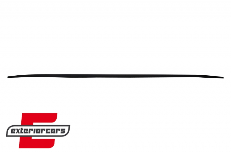 Lip bunkera S-line dizajn (mat crna) / Audi A6 C7 4G 4 vrata (2011-2018), TSAUA64G