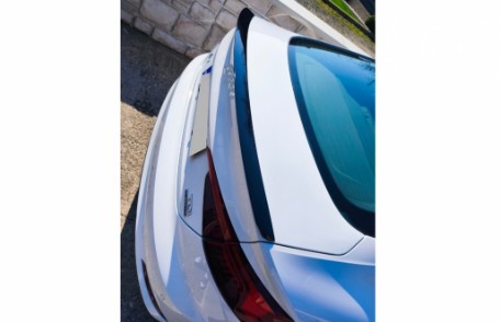 Lip bunkera S-line dizajn (piano crna) / Audi A5 F5 Sportback (2017-2024), TSAUA5F5