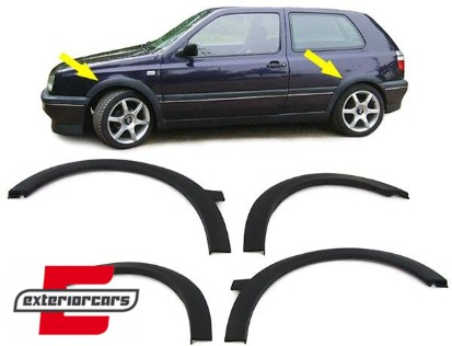 Lukovi kotača (crna) / VW Golf 3 (1991-1997), 37873