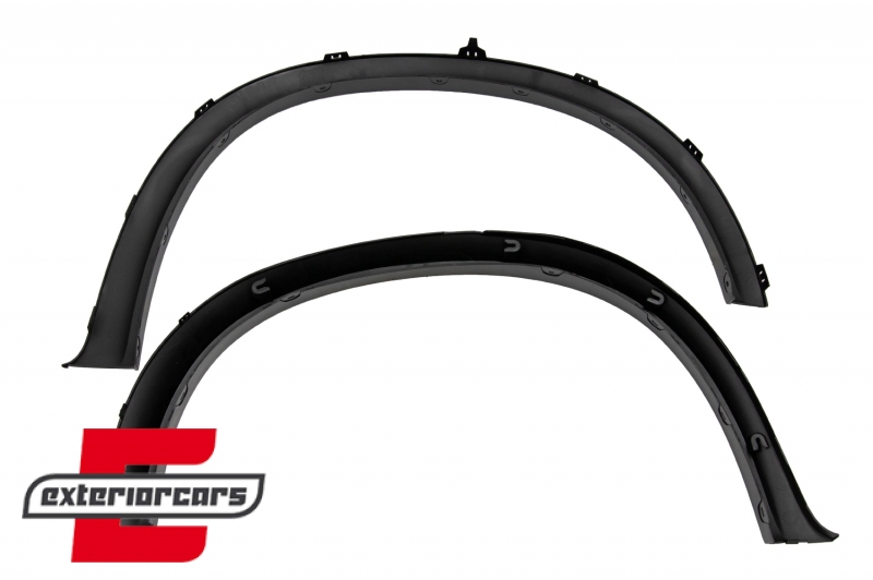 Lukovi kotača M-dizajn & 32 komada plastičnih spojnica / BMW X5 E70 (2007-2013), COWABME70CLIPS