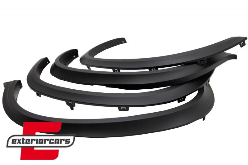 Lukovi kotača M-dizajn & 32 komada plastičnih spojnica / BMW X5 E70 (2007-2013), COWABME70CLIPS