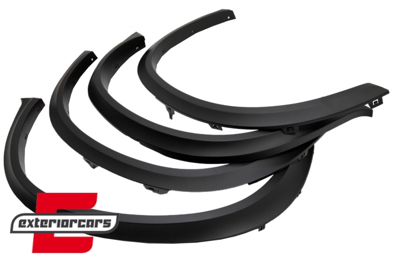 Lukovi kotača M-dizajn & 32 komada plastičnih spojnica / BMW X5 E70 (2007-2013), COWABME70CLIPS