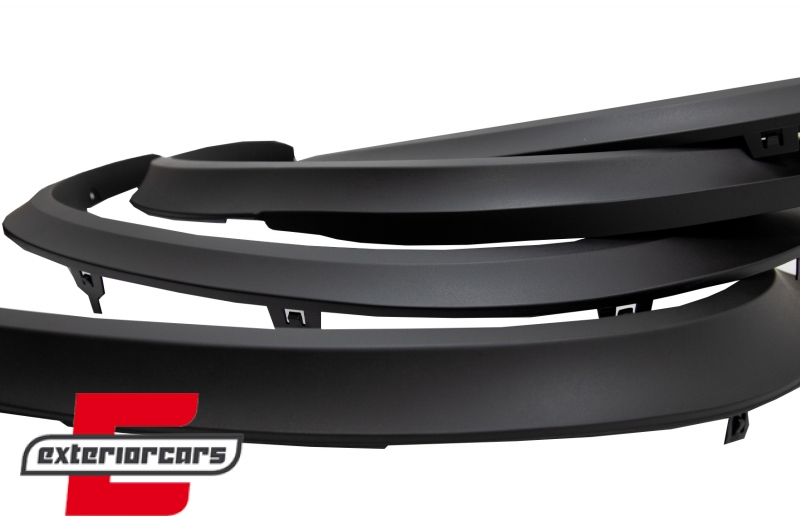 Lukovi kotača M-dizajn & 32 komada plastičnih spojnica / BMW X5 E70 (2007-2013), COWABME70CLIPS
