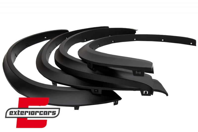 Lukovi kotača M-dizajn & 32 komada plastičnih spojnica / BMW X5 E70 (2007-2013), COWABME70CLIPS