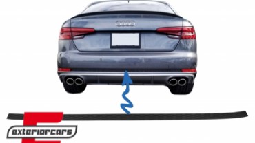 Mrežica zadnjeg branika S-line dizajn za standardni branik / Audi A4 B9 8W limuzina karavan (2016-2019), RDTAUA4B9